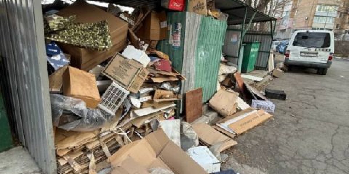 "Скорая помощь" не успела добраться до пациента из-за переполненной мусорной площадки во Владивостоке - соцсети "Скорая помощь" не успела добраться до пациента из-за переполненной мусорной площадки во Владивостоке - соцсети