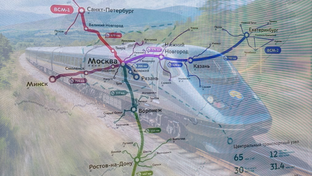 Быстрее, чем на самолёте – 3 часа до Казани, 7 часов до Адлера – супер-быстрый поезд довезёт!