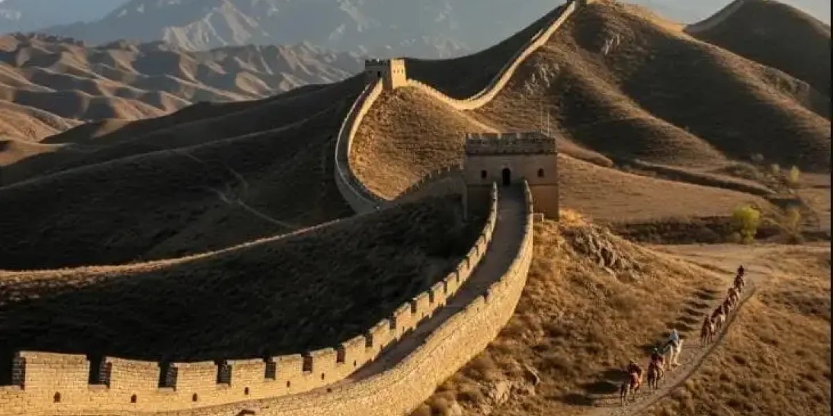 Почему в северо-западной части Китая практически никто не живёт: что значит линия Хэйхэ-Тэнчун