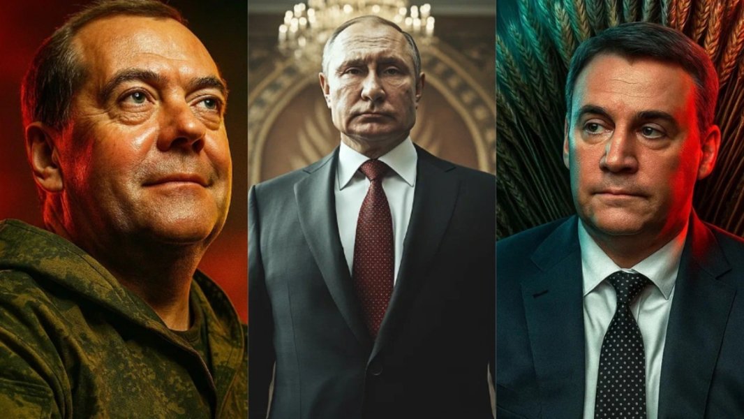 У России только один путь. Путин, Патрушев и Медведев его показали У России только один путь. Путин, Патрушев и Медведев его показали