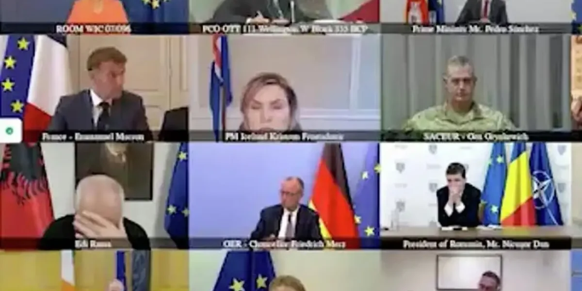 Премьер Албании слушал выступление Зеленского, схватившись за голову