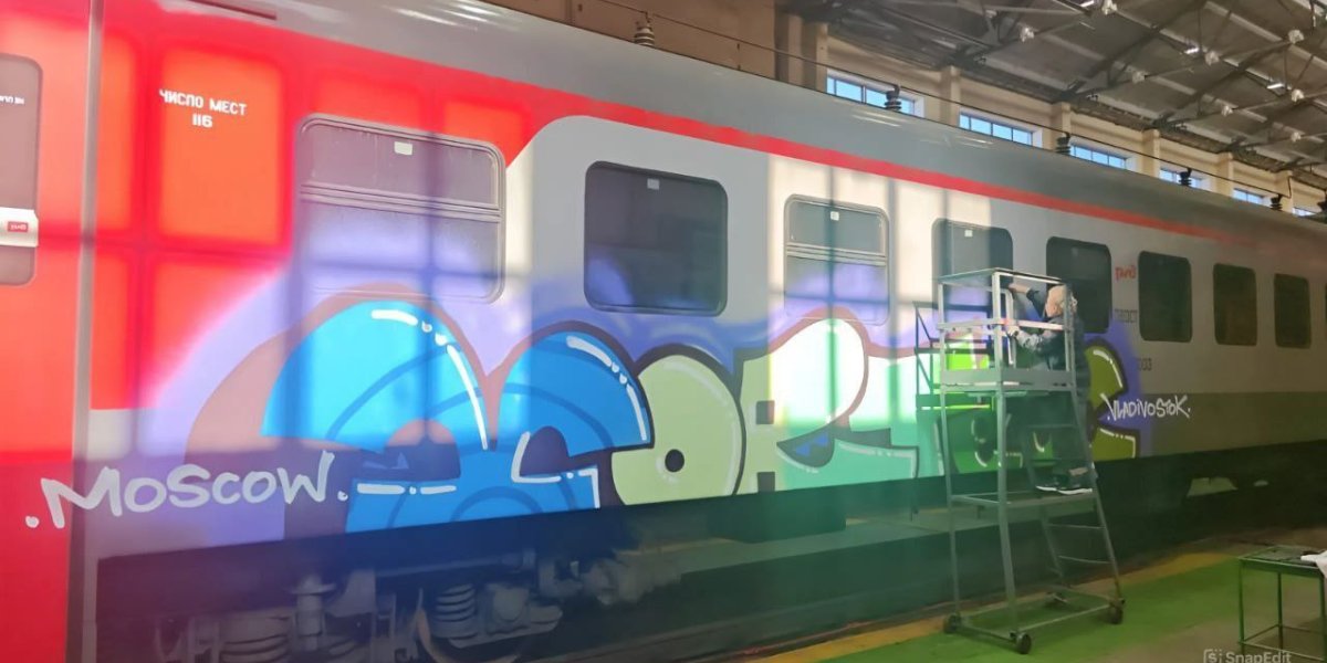 Неизвестные вандалы вывели из строя современную электричку в Приморье