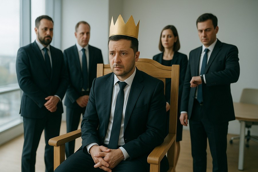 Зеленский станет первым "королём" Украины? Так вот зачем убирали Ермака: "Приведены новые аргументы" Зеленский станет первым "королём" Украины? Так вот зачем убирали Ермака: "Приведены новые аргументы"