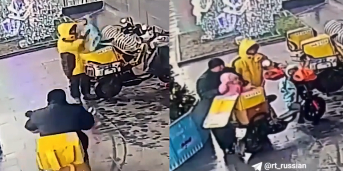 Вскрылось, зачем приезжие курьеры катали детей в доставочных сумках для еды в Люберцах