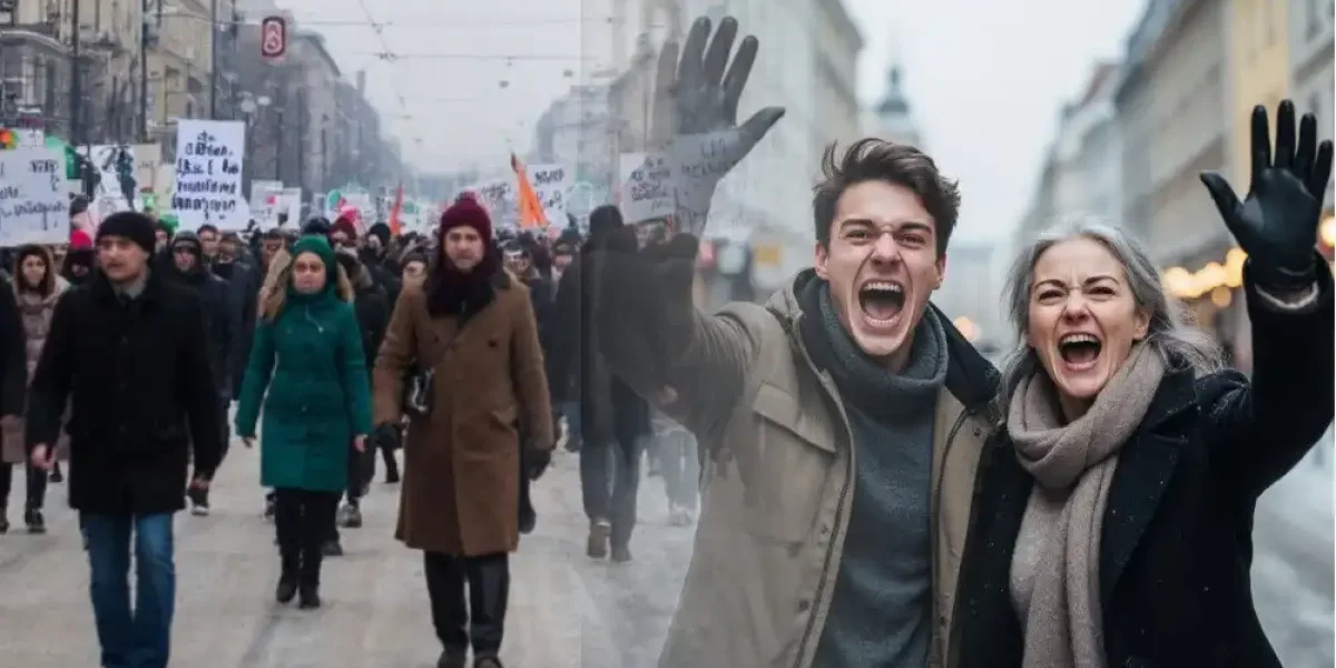 Болгария вышла на улицы против ЕС. В Литве пахнет гражданской войной. Сотни тысяч протестующих сносят Европу