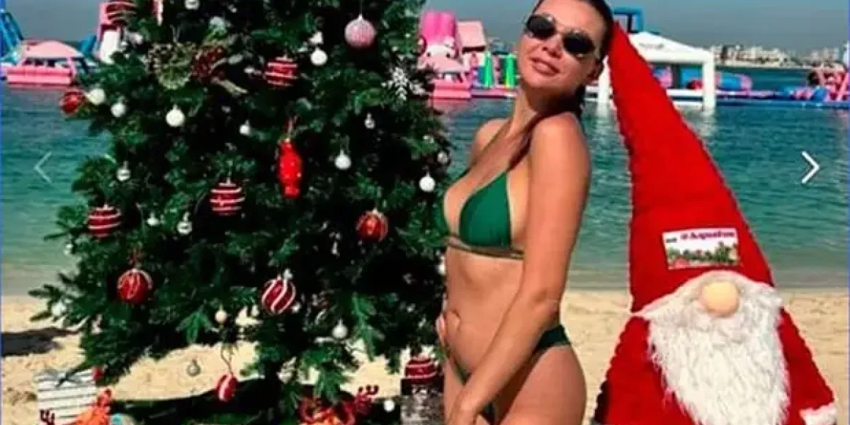 Жена депутата опубликовла фото из Дубая у елки, а когда его не оценили - послала всех на три буквы Жена депутата опубликовла фото из Дубая у елки, а когда его не оценили - послала всех на три буквы