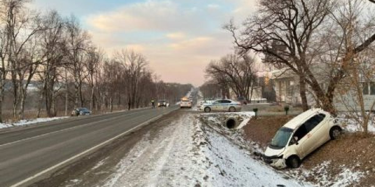 Полиция Приморья разыскала водителя, сбежавшего с места ДТП и бросившего там машину