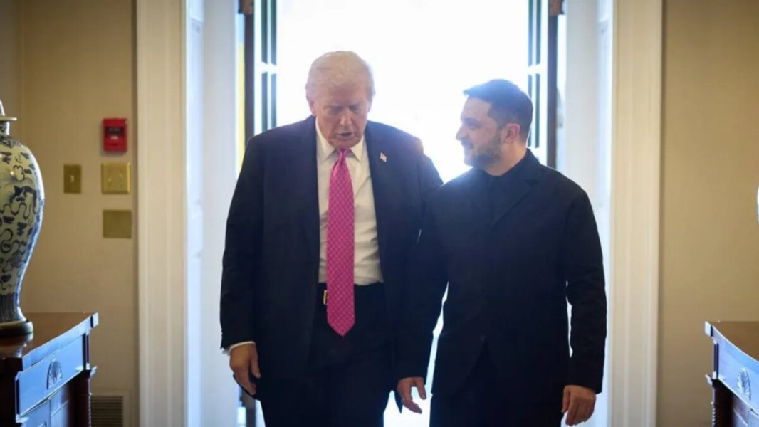 Зеленский послал Трампа на три пункта. Переговоры о мире мы будем вести только после Победы…