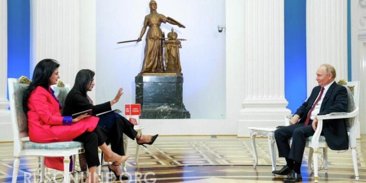 Такого она не ожидала: Путин перевернул сознание Индийской телеведущей Такого она не ожидала: Путин перевернул сознание Индийской телеведущей