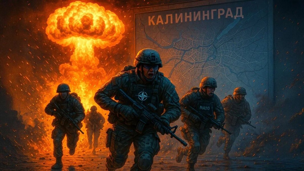 "Всё сожжём". В НАТО дали ясный сигнал России. Калининград под угрозой "Всё сожжём". В НАТО дали ясный сигнал России. Калининград под угрозой