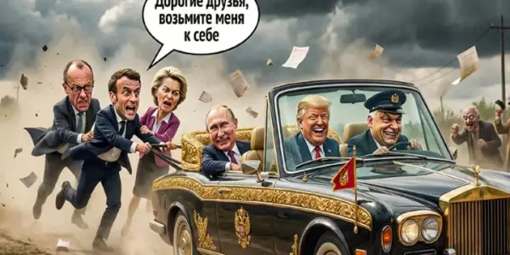 Конец единого фронта ЕС? Макрон первым встаёт в очередь на разговор с Путиным — и «кидает» Мерца с фон дер Ляйен