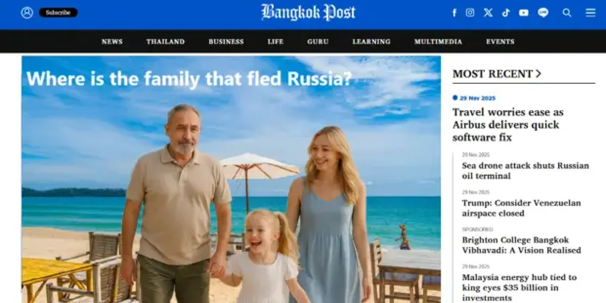 &laquo;Заказал рисовую лапшу и стакан рома&raquo;: Тайские СМИ уверяют, что Усольцевы найдены. Сенсация от Bangkok Post