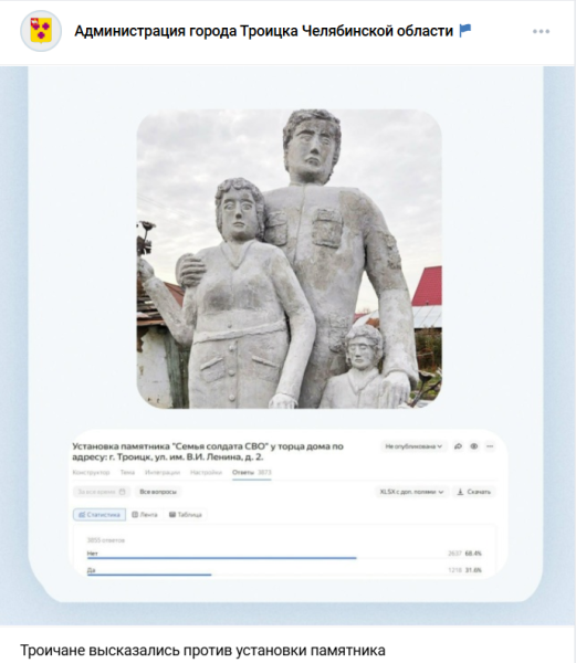 Памятник семьям бойцов привёл в ужас: Царев не сдержался