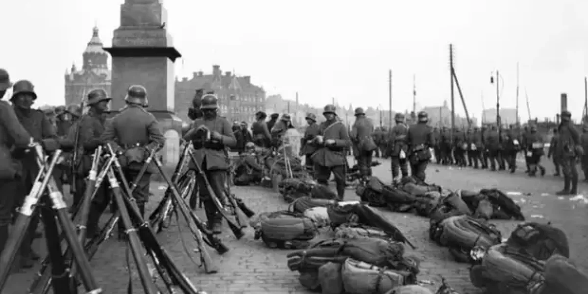 Финское вторжение в 1918-м. Была с финнами еще и такая война