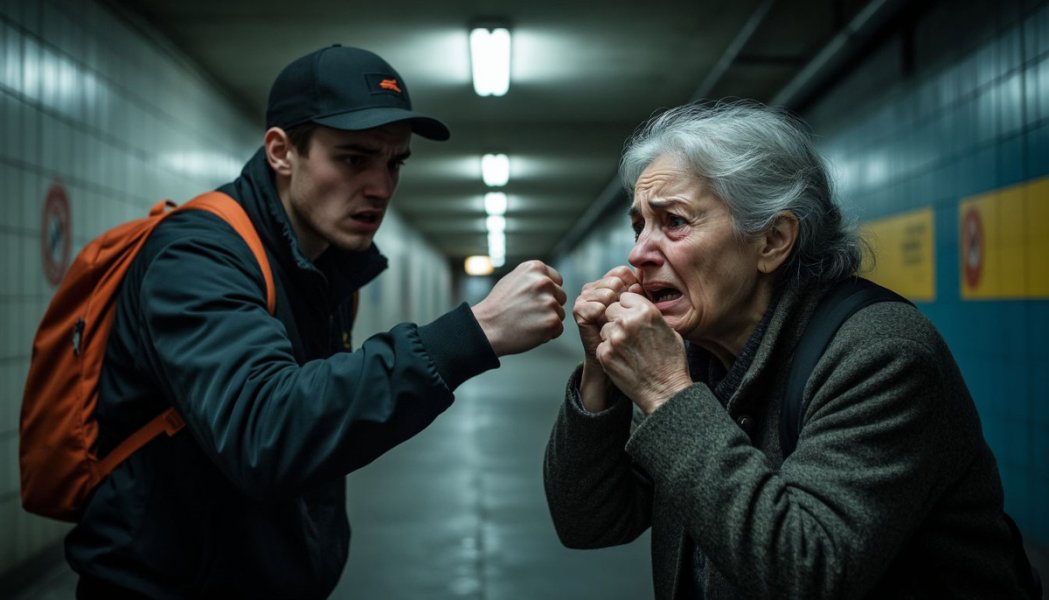 Удар ноги в голову – и бабушка на земле. Неадекватный курьер терроризирует город. "Кому носил еду, туда наплевал"