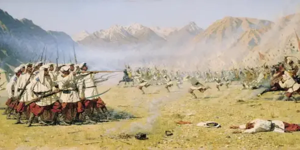 Бой есаула Серова. Сотня против тысячей Бой есаула Серова. Сотня против тысячей