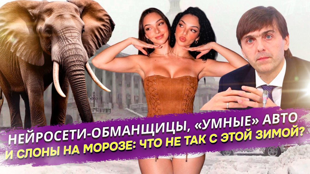 Когда слон гуляет при -21&deg;, нейросеть делает уроки, а будильник молчит - что не так с этой зимой?