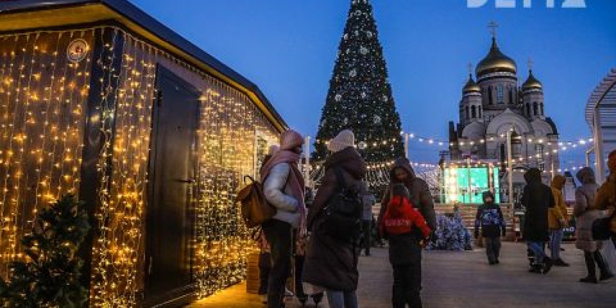 Очередной новогодний городок в Приморье пострадал от манёвров дрифтера