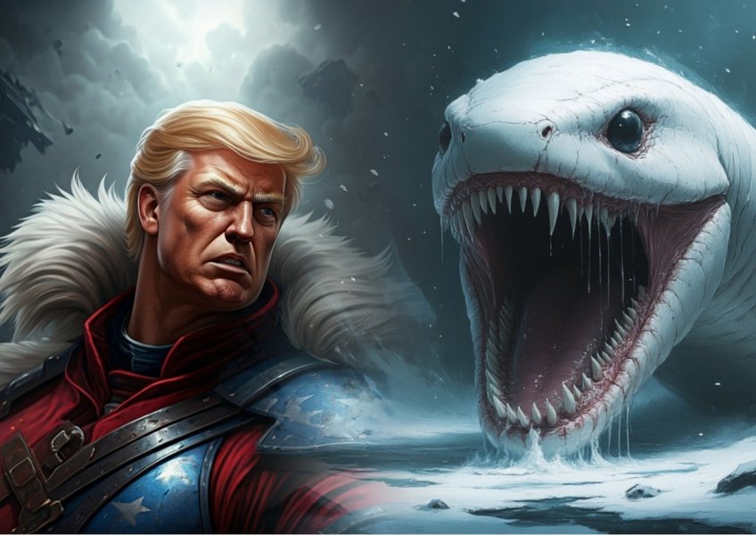 "Великая глупость!". Трамп всполошился после намёка союзника. За Гренландию припомнят и "Ледяного червя"