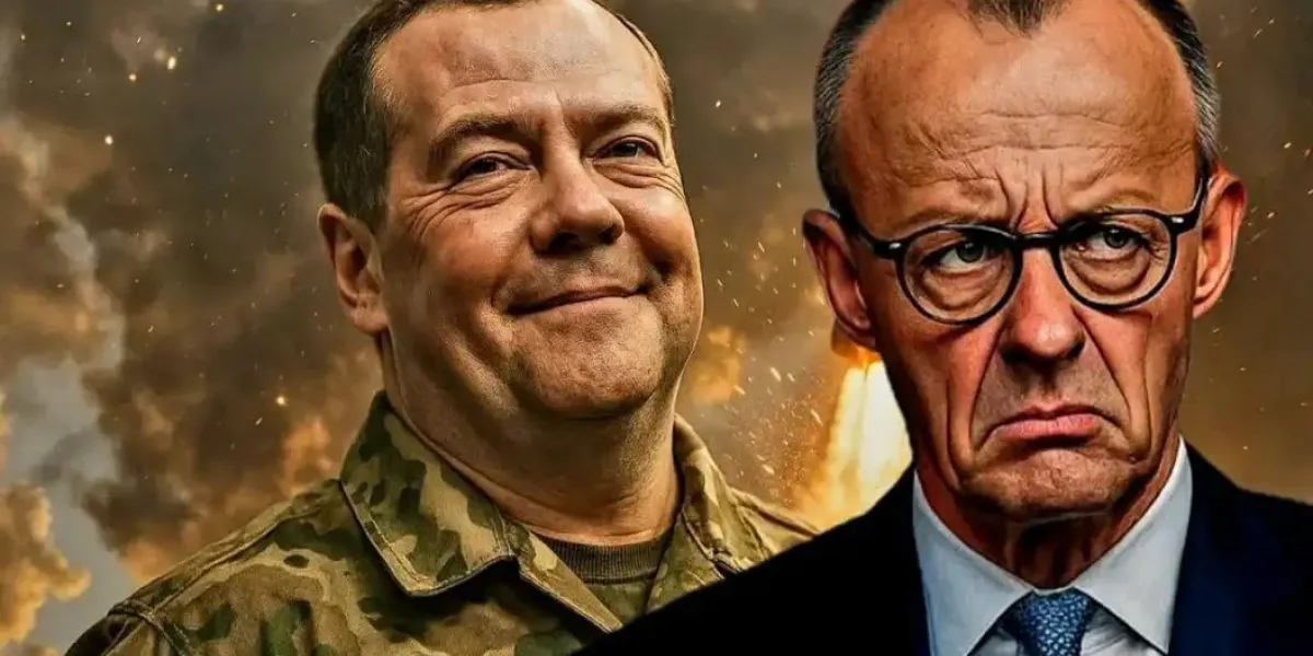 Германия в ярости: Медведев пошутил про Мерца так, что "взорвал" Сеть. Пора ответить на неудобный вопрос