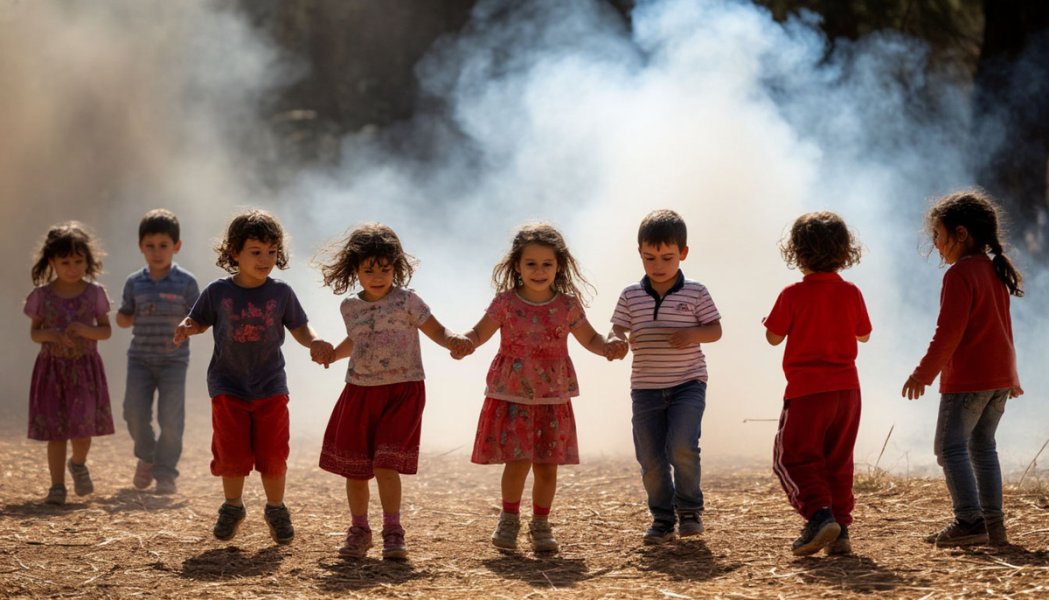 Детишкам в Потругалии раз в год разрешают &laquo;подымить&raquo; - даже 5-летним