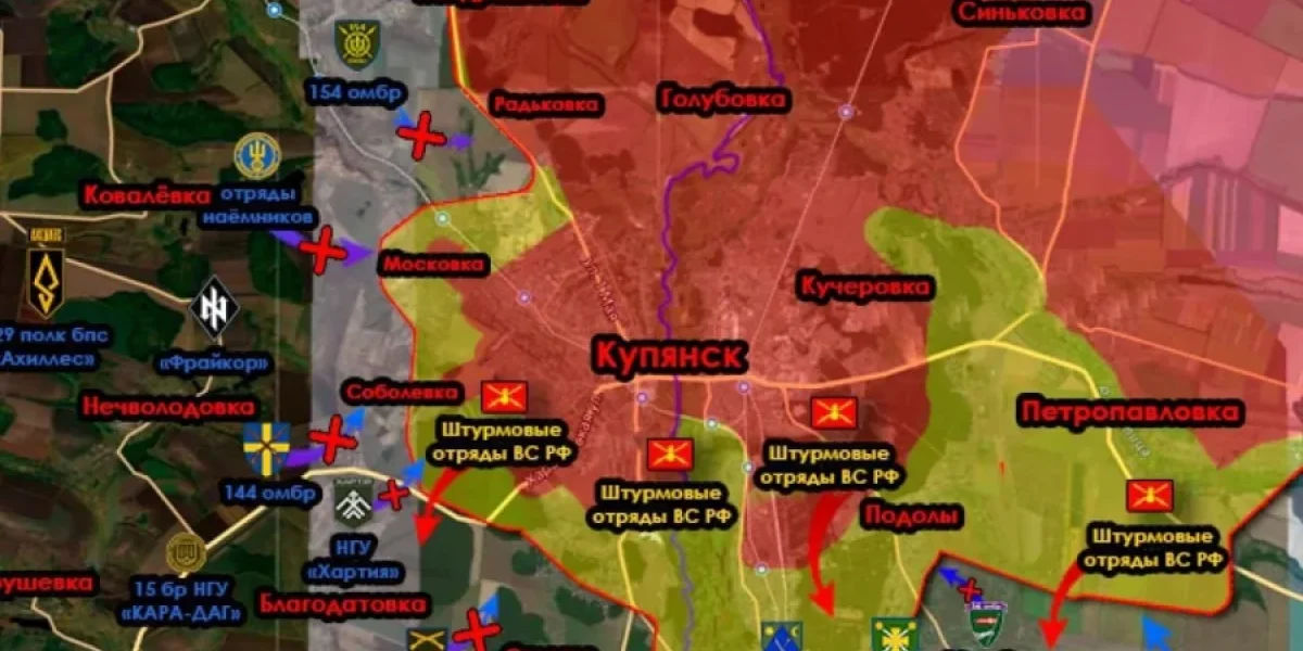 Обстановка в Купянске на 5 января 2026 года: как развивается ситуация в городе и на подступах, последние новости и карта боёв