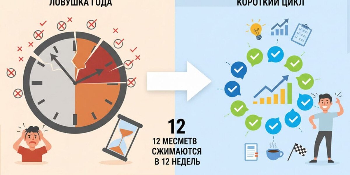 Как избежать ловушки годового мышления и спланировать дела