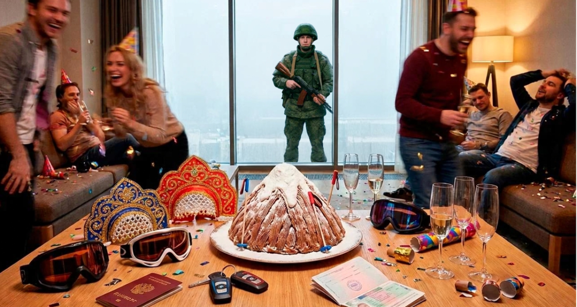 Снова не в ту дверь: Компания устроила VIP праздник в Куршевеле за 50 млн рублей. С фронта ответили