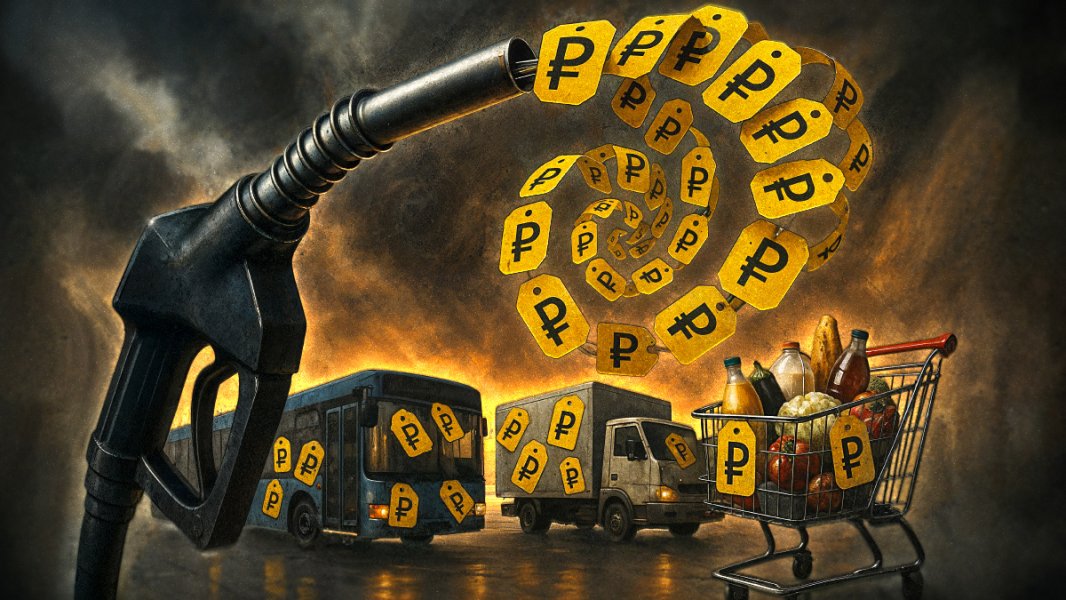 Бензин в Европе дешевеет, в России — нет. Но это ещё не всё