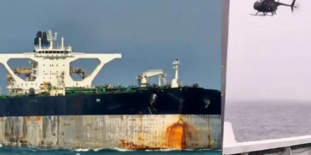 На судне была не нефть? Десант США захватил уже два русских танкера. Под носом у нашей подлодки