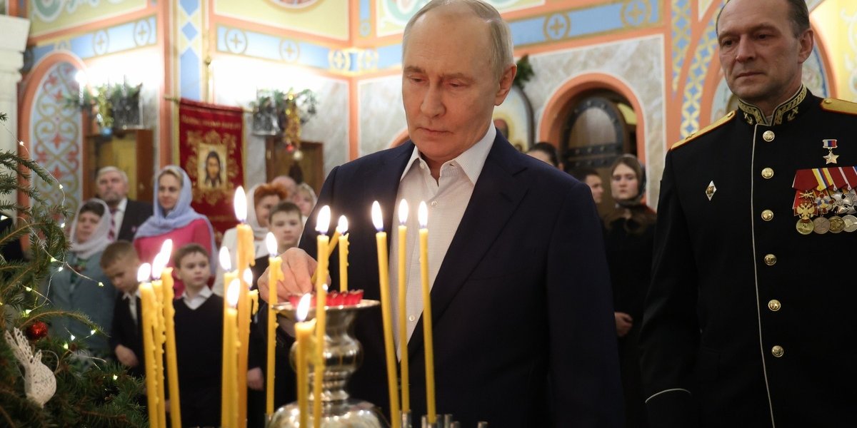 Путин встретил Рождество с семьями военнослужащих: подробности