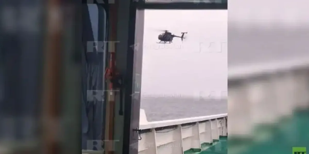 На российский танкер «Маринера» в Северной Атлантике высадился десант США