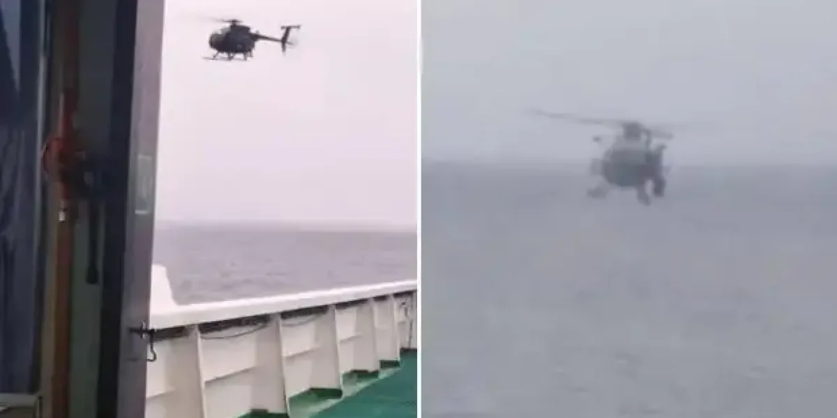 На судне была не нефть? Десант США захватил уже два русских танкера. Под носом у нашей подлодки