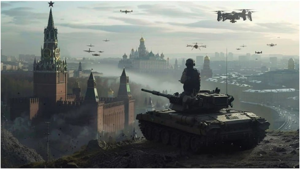 "Чиновникам плевать на народ и нашу Победу": За 148 млн рублей на "Красной площади" поместили солдат НАТО и вертолёты США