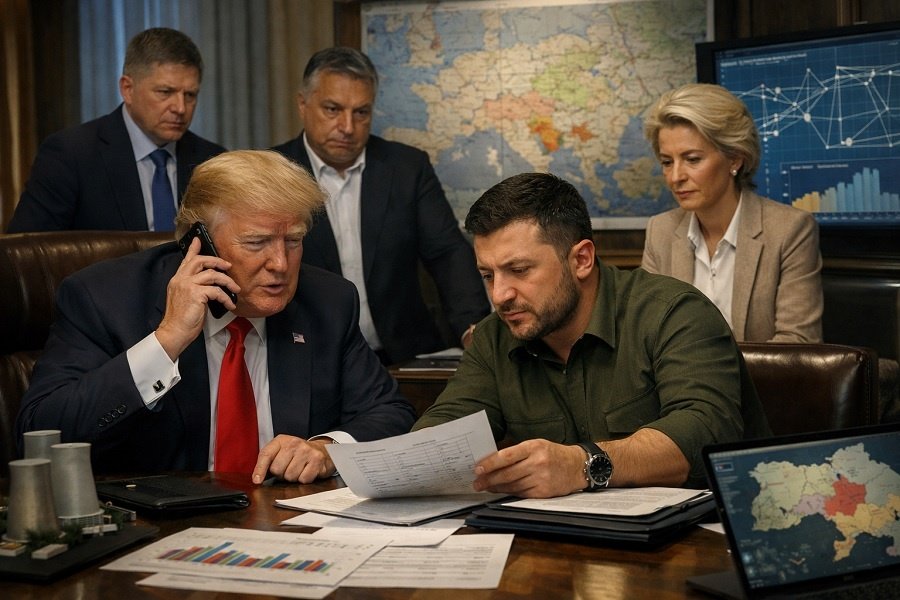 "Не знаю, понимает ли Зеленский?" Трамп уложился в полчаса. "Красных линий" в ЕС не боятся: Украина получит SCALP? Главные новости