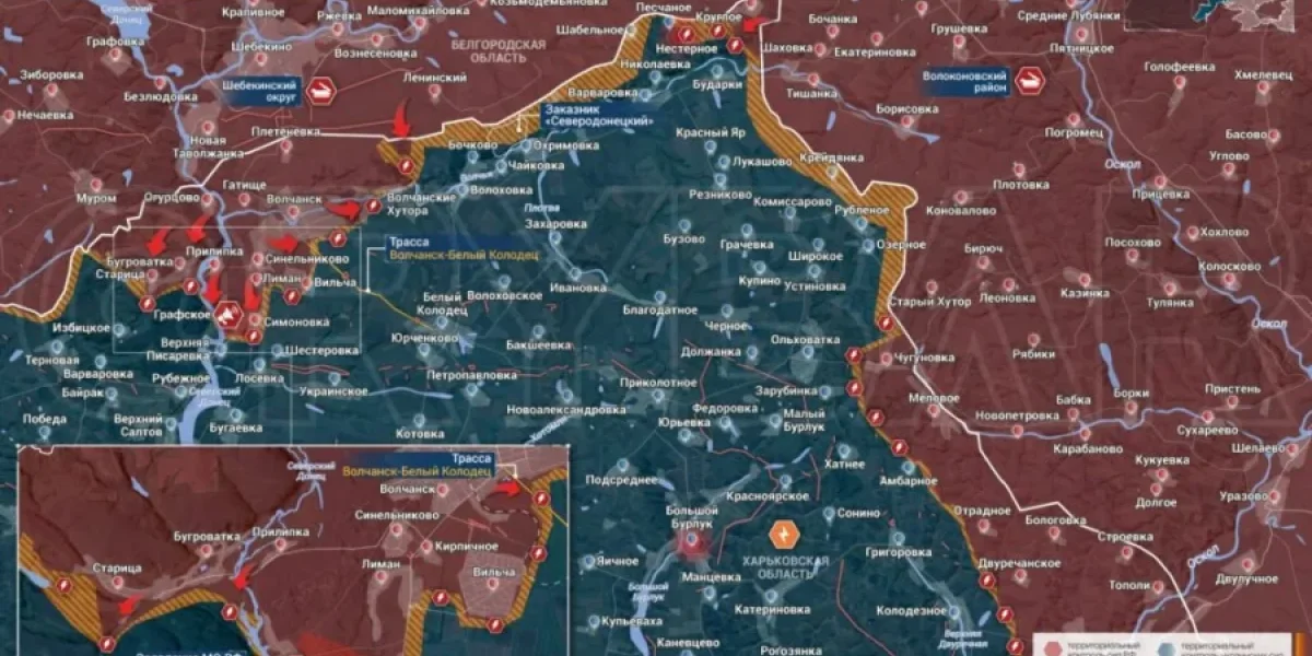 СВО: российские войска восстановили позиции под Приморским, противник отброшен — обстановка на фронтах к 26 февраля СВО: российские войска восстановили позиции под Приморским, противник отброшен — обстановка на фронтах к 26 февраля