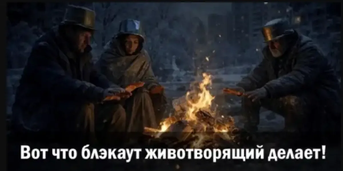 Вот что блэкаут животворящий делает!