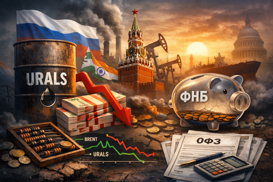 Бюджет под давлением: нефть дешевеет, резервы тают.