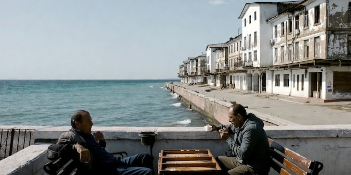 Абхазия: разруха вокруг, а мужчины бездельничают. Лентяи или просто умнее нас?