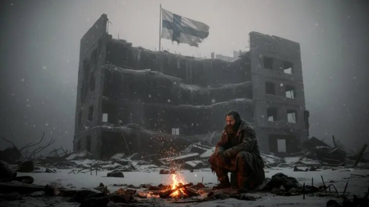 Вот и всё. Финны попали в ловушку. Хазин предсказал неизбежный финал