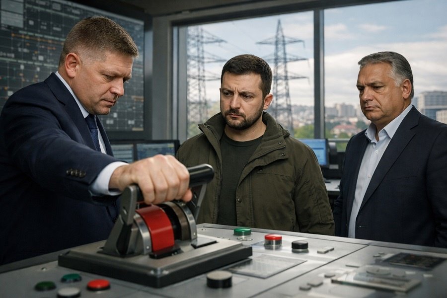 Подыгрывают! Фицо и Орбан отключают Зеленскому электричество. Очень тяжёлое положение