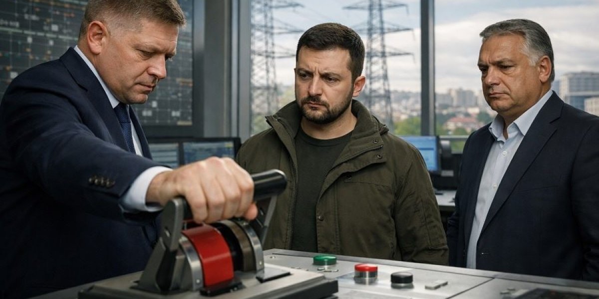 Подыгрывают! Фицо и Орбан отключают Зеленскому электричество. Очень тяжёлое положение