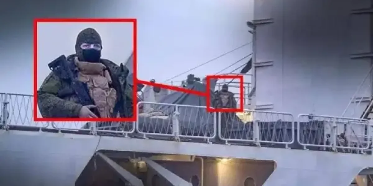 Наконец-то! На "русских" танкерах шведы увидели вооруженных людей. И это даже не всё