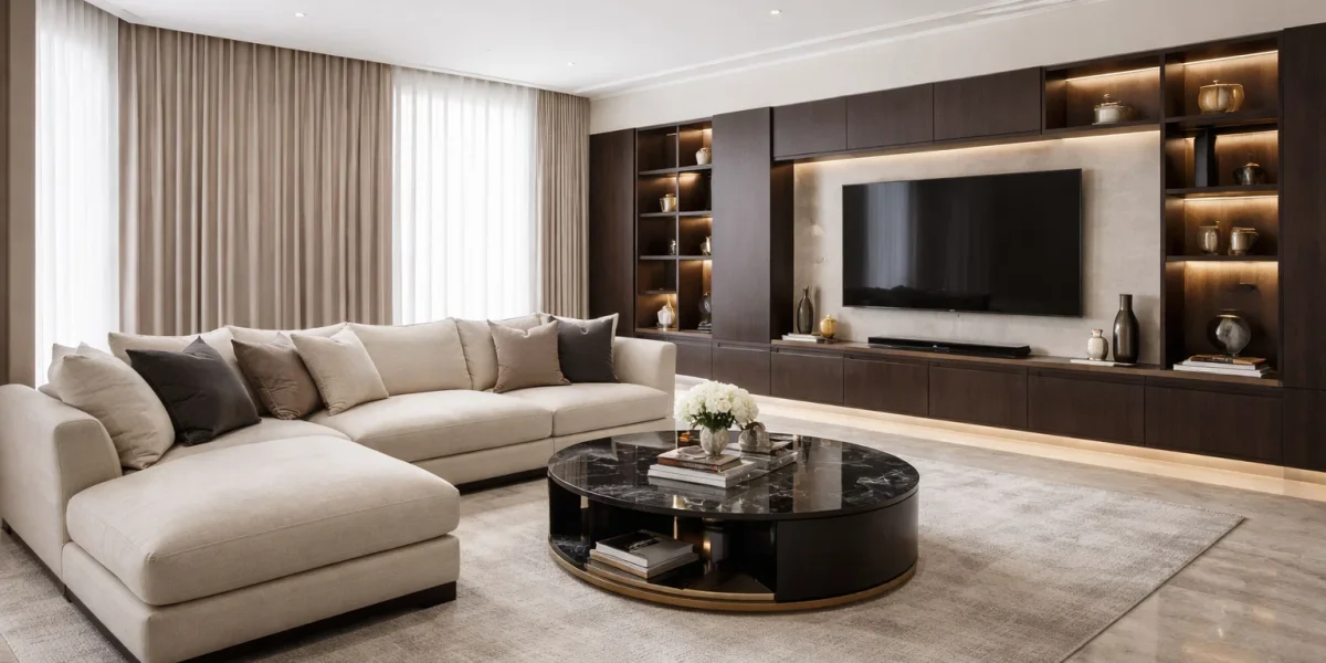 Тихая роскошь: почему элитные гостиные стали эталоном современного комфорта Тихая роскошь: почему элитные гостиные стали эталоном современного комфорта