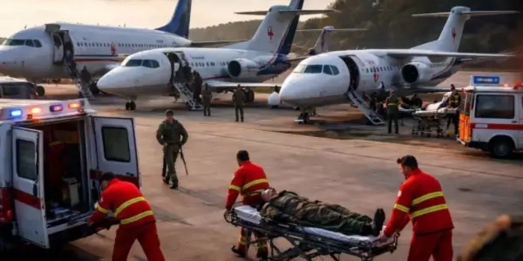 Массовые жертвы в Сумах и тылу: Польша принимает раненых наёмников НАТО Массовые жертвы в Сумах и тылу: Польша принимает раненых наёмников НАТО