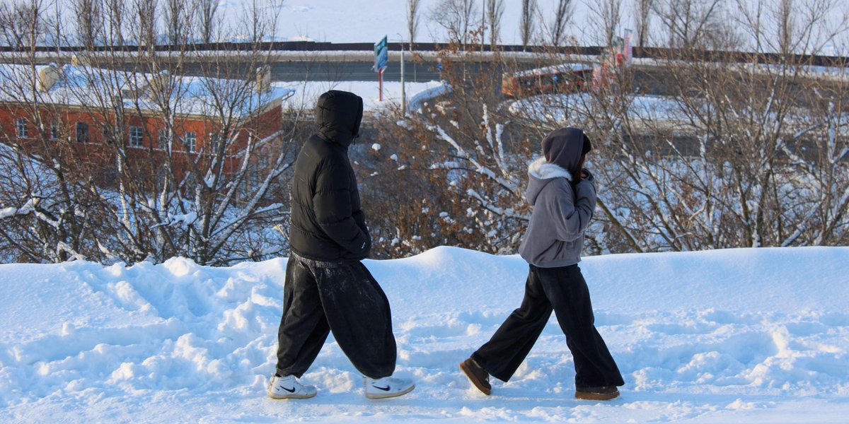 Москвичей предупредили о морозах и сильном ветре