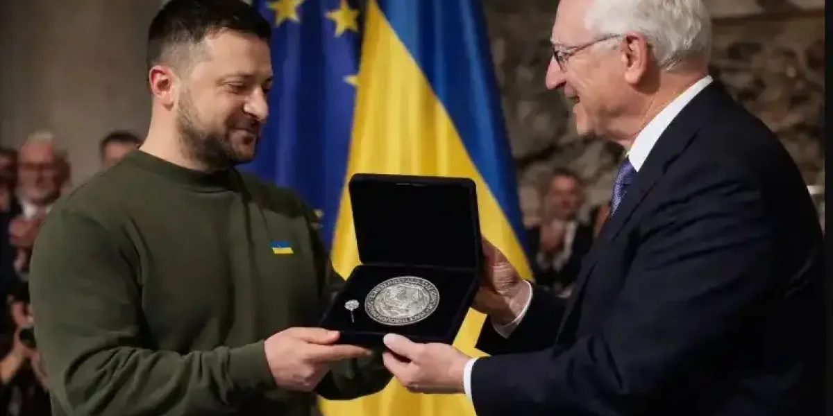 Зеленскому в Мюнхене вручат премию имени офицера вермахта Зеленскому в Мюнхене вручат премию имени офицера вермахта