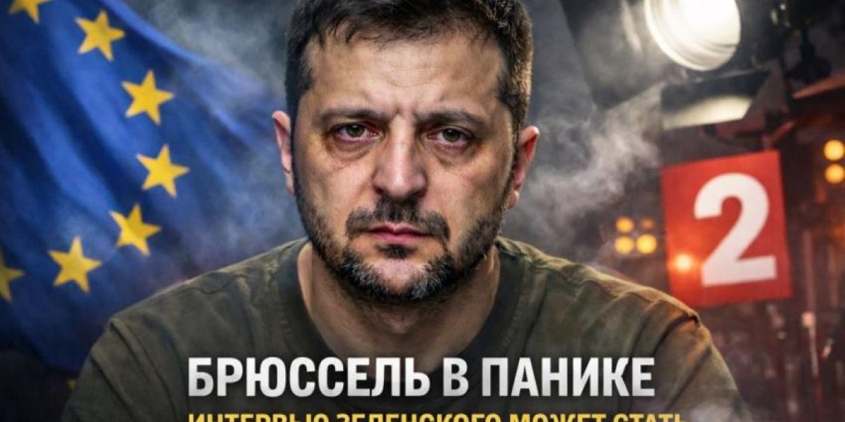 Брюссель в панике: одно интервью Зеленского может обернуться для Украины политической казнью