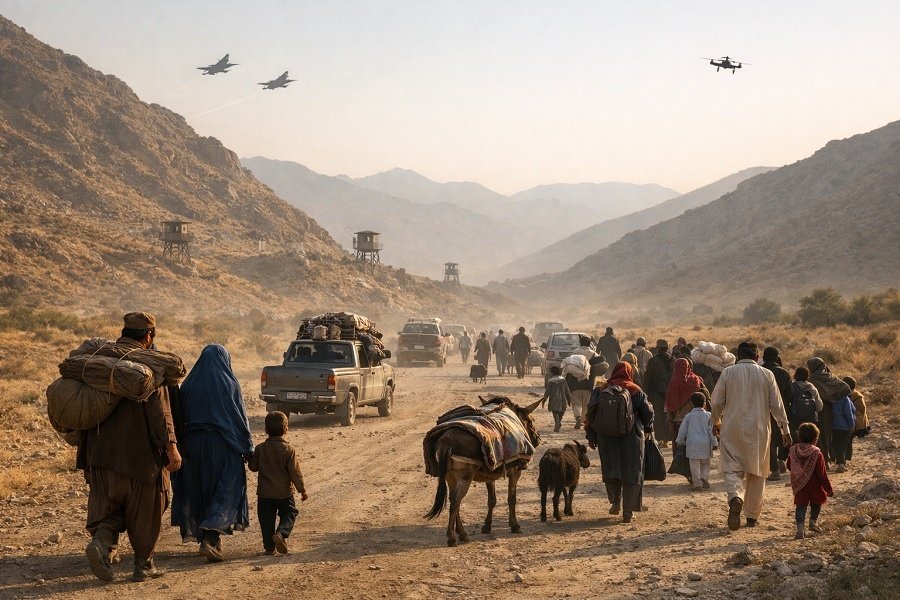 Афганистан напал на ядерную державу. Жители бегут из приграничных районов