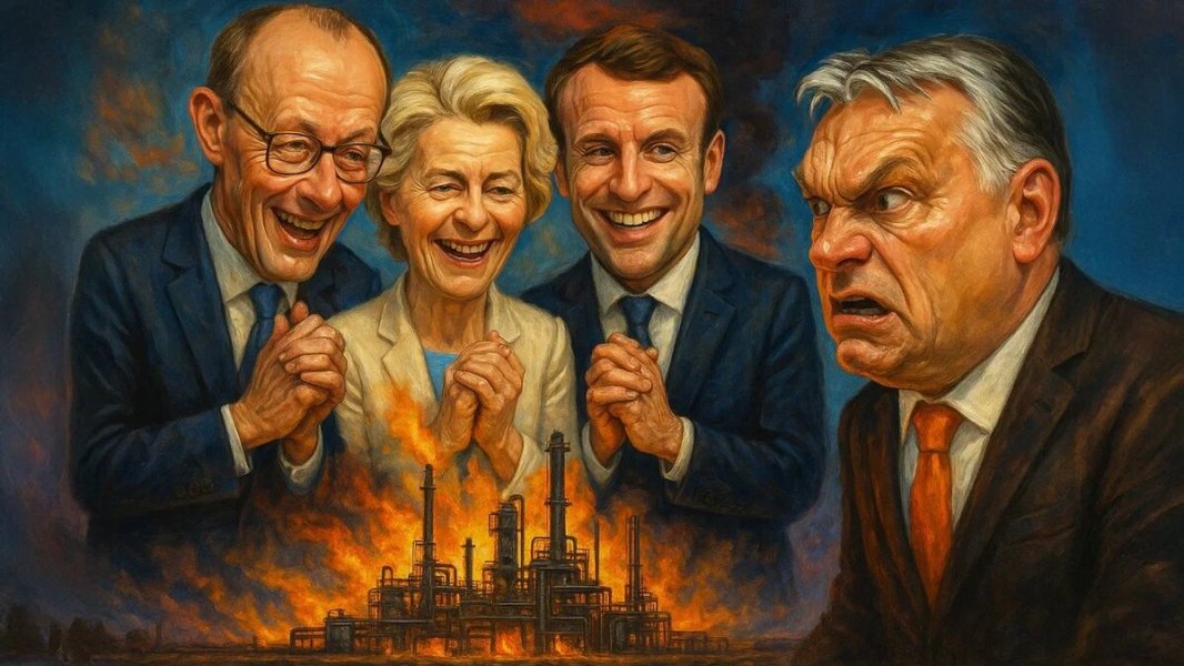 "Давайте выйдем из ЕС и уничтожим его": Европу накрыл жёсткий кризис. Венгрия пошла ва-банк